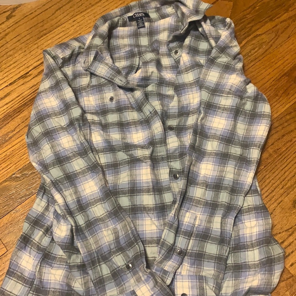 blue flannel